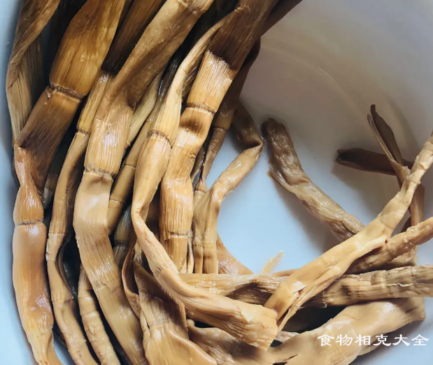 笋干相克的食物有哪些