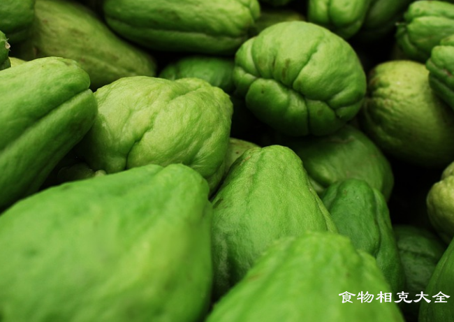 佛手瓜相克的食物有哪些