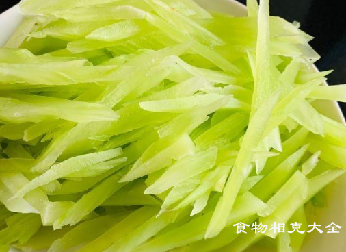 莴笋不能和什么一起吃