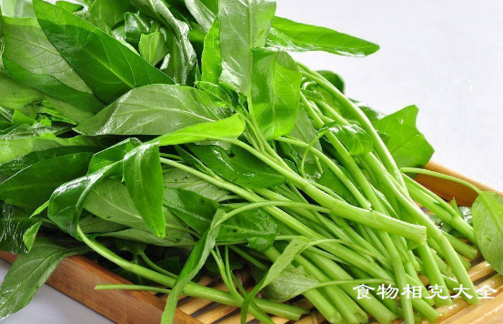 空心菜不能和什么一起吃